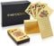 Trendcool Carte Poker. Carte da Gioco. Carte da Poker. Poker Cards. Gold, Black. (Gold & Box)