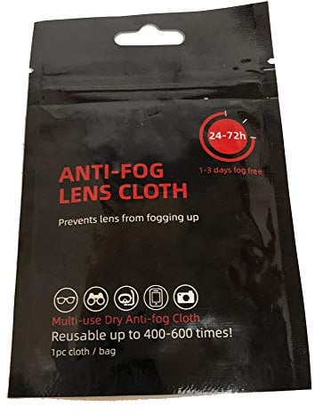 1 Pack Anti-Fog Wipe, Eyeglasses Cleaning Cloths, Cleaning Wipe for Eyeglasses, Tablets, Screens, Lens Wipe 4 Camera Lenses