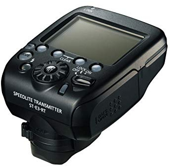 Canon Speedlite Transmitter ST-E3-RT (Ver. 2), Fernauslöser für Speedlite (RT) Blitzgeräte (kabelloser Funkauslöser, Blitzsynchronisation, Kamera-Fernauslöser, Bis zu 15 Blitzgeräte), schwarz