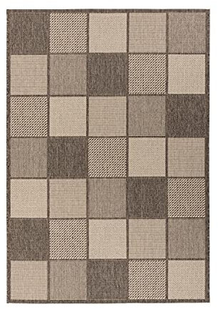 Arte Espina In-/Outdoor-Teppiche - 160x230 cm - Creme - Stein Muster Für Balkon Und Terrasse