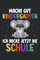 Machs gut Kindergarten ich rocke jetzt die Schule koala: Schulkind Einschulung Notizbuch | DIN A5 | Liniert | 120 Seiten