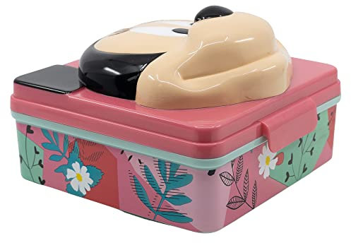 Stor Minnie Mouse 3D Sandwichmaker mit Deckel