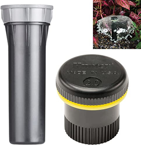 STEMAX-Wassertechnik: Hunter Bubbler Set, Druckkompensierte Düse + PROS-04 Versenkgehäuse, Wurzelbewässerung für Bäume & Sträucher, Formatvorlagen Name: PNC-20, Regenschirm 7,6l/min