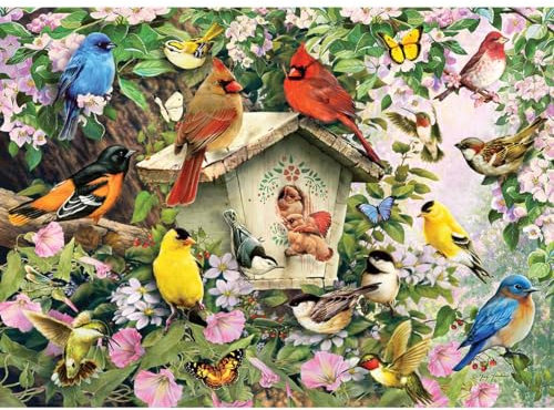 Cobble Hill 1000 Teile Puzzle - Summer Home - Probeposter enthalten