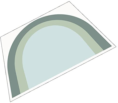 DOITOOL Ensemble D'autocollants Muraux À Décoller Et Coller Décoration Murale En Arc Géométrique Pour À Coucher