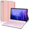 Custodia Tastiera Samsung Galaxy Tab A7 10.4 2020, Cover Tastiera Bluetooth Layout Italiana Retroilluminata Wireless Magnetica per Samsung Galaxy Tab A7 10.4 Pollice( SM-T500 SM-T505 SM-T507 ), Rosa