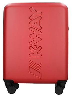 K-way K-AIR Trolley cabina rigido da viaggio, dimensioni perfette per essere trasportato in cabina. L'accessorio presenta quattro ruote per la massima libertà di movimento, due tasche con zip all'int.