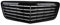 Artudatech Stoßstangengitter Auto, Front Bumper Grille Grill Fit for Benz W211 E350 500 2007-2009 AMG Gloss Black
