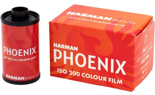 Harman Photo Phoenix ISO 200 C41 Color Negative Film (35mm, 36 Exposures, 1 Roll)