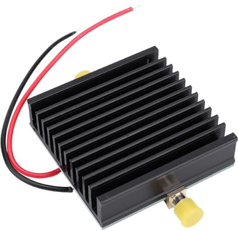 Jrpzcv RF2126 High Power Linear Amplifier WIFI 2.4G 1W RF Power Amplifier Bluetooth RF Amplifier Module with Heat Sink Easy Install Easy to Use