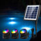 RISINGUP Solar Teichbeleuchtung, RGB Unterwasser Teichlicht Landschaftsscheinwerfer Teichleuchten Tauchstrahler mit IP68 wasserdicht, für Garten, Patio, Baum(3 in 1) (Multicolor)