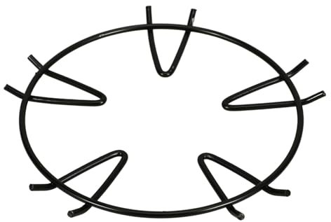 TOPPERFUN Gasherd Wok Ring Rutschfester Herd Ring für Gasherde Stabiler Topfhalter für Kleine Woks für Familienküche und Outdoor Camping Hitzebeständig