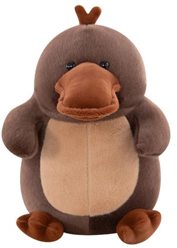 Xiyocadt Schnabeltier Kuscheltier, Niedliches Schnabeltier Plüschtier, Platypus Stofftier zum Kuscheln und Spielen, weiches Plüsch Spielzeug Kissen Puppe Geburtstag Weihnachten Geschenk Kinder (30cm)