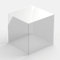 Hansen Acryl-Schaukasten, quadratisch, 400x400x400 mm, Transparent