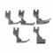 UEETEK Prensatela de 5pcs para máquina de coser de Juki Industrial S518NS P36LN P36N P35 P363 (plata)