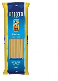 10x Pasta De Cecco 100% Italienisch Zita n. 18 Nudeln 500g