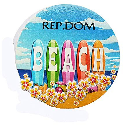 Dominikanische Republik Karibik Meer 3D-Kühlschrankmagnet Reise-Souvenir Geschenk, Heim- & Küchendekoration, Magnetaufkleber, Dominikanische Karibik Meer Kühlschrankmagnet-Kollektion