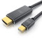 CSL - 4k Mini Displayport 1.4 zu Hdmi 2.0 Kabel – 1m - mini DP Adapter – 4k@60Hz - Thunderbolt 1-2 - Audio und Video – geeignet für MacBook, Microsoft Surface Pro, Notebook, Monitor