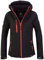Rock Creek D-412 Veste softshell coupe-vent pour femme - Noir - XX-Large