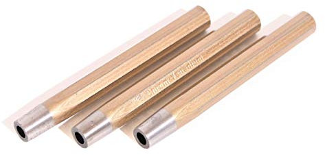 3 x RENNSTEIG Nietenzieher Gr. 6 Chrom Vanadium 8kant Schaft Nietendöpper Nieten