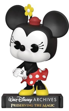 Funko Pop! Disney: Minnie Mouse - Minnie - (2013) - Disney Standard Characters - Collectable Vinyl Figure - Gift Idea - Official Merchandise - Toys for Kids & Adults - TV Fans