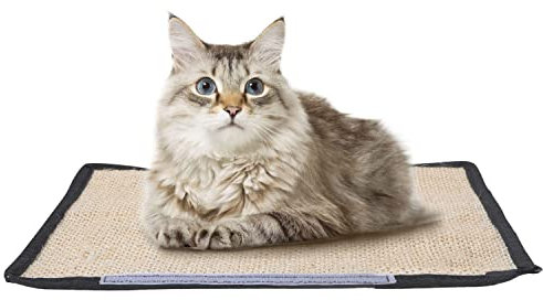 Nobleza - Rascador para Gatos, Muebles Alfombrilla de Rasguño, Muebles Patas Mesa Sillas Protector contra Arañazos Mascotas,Afilador de uñas de sisal para Protector Esquina de sofá o sillón 40 x 30 cm