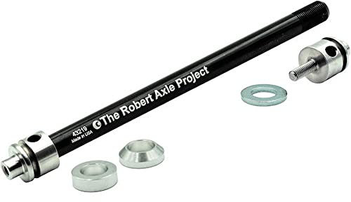 Steckachse - Robert Axle - für FollowMe Tandem - M12X1.5 142/148 mm - inkl. RennMaxe Silikonband - Adapter Tandemkupplung