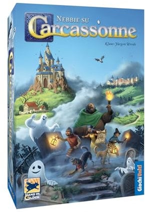 Giochi Uniti Nebbie su Carcassonne, Gioco Cooperativo, Espansione, Edizione Italiana, GU751