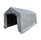GRINDI IN THE GARDEN - Garagenzelt Carport, 3x4 m - PE, 300x400x274 - grau - NG 1 - Lagerzelt, Unterstand, Weidezelt, Autozelt, Fahrrad- und Motorradgarage, Geräteschuppen, Gerätehaus