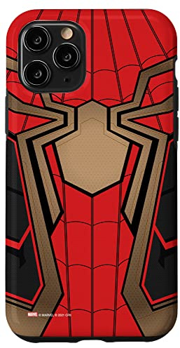 Marvel Spider-Man: No Way Home Integrated Suit Red Case for iPhone 11 Pro