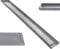 KADAX Soucoupe pour pot de fleurs, soucoupe en plastique, dessous pour plantes rectangulaires, soucoupe pour pots de fleurs, dessous de fleurs (anthracite, 80 cm), K9989