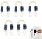 LANZLC Türkordel Klemmschutz 5 Set Türseil Klinke Türstopper Seile Klemmschutz für Türen Türkordel Blau, Türschnüre Türgriff Schutz 60cm für den Schutz von Fingern und Haustieren, Baumwolle/Polyester