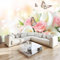 Vlies Fototapete Rosa Rose Calla-Lilie - Foto Tapete Schlafzimmer Wohnzimmer Moderne Vliestapete 350 x 256 cm Wandtapete Motivtapeten Bildtapete 3D Effekt Wand Dekoration