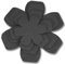 Oruola 8pcs Black Pan Protectors,Pan Protectors for Stacking,4 Different Sizes Felt Pot Protector for Stacking,Avoid Stratching or Marring Perfect for Glass Ceramic Plates Cookwares(15/20/25/30 CM)