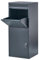 Atahome Cappadocia Extra Large Metal Parcel Delivery Box Parcel Drop Box for Secure Multiple Internet Deliveries,Wall Mountable Weatherproof Sturdy Mailbox for Outdoor and Porch (Anthracite)