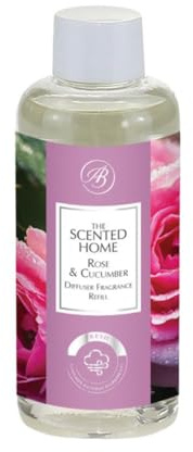 ASHLEIGH & BURWOOD Rose & Cucumber Scented Home Reed Diffuser Refill 150ml