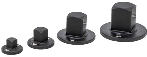 4Pcs Low Profile Impact Socket Adapter Set, Impact Grade Convertor, Low Profile Socket Adapter 1inx3/4in, 3/4inx1/2in, 1/2inx3/8in, 3/8inx1/4in