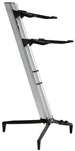 STAY - Tower 2 Tier Keyboard Stand - Silver