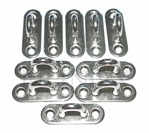 Pontet sur platine en inox A2 60-20mm ( lot de 10 )