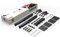 DIY Barn Door Soft Close Mechanism Spring Buffer Damper Hole-Free Sliding Barn Door Hardware Adjustable Door Stoppers (Torpedo40)