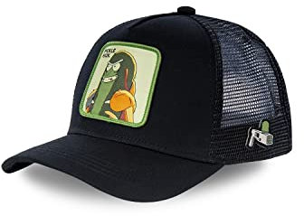 Capslab Rick Et Morty CL-REM-1-CKL2, Mens, Black/Green