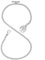 ManChDa Pocket Watch with Albert Chain, T-bar Chain with Life Tree Pendant, Curb Link 2 Hook Antique Fob T Bar for Men (Silver)