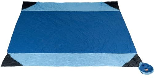 Ticket to the Moon Beach Blanket Couverture de Plage Roi/Bleu Clair (2021) Mixte, Standard
