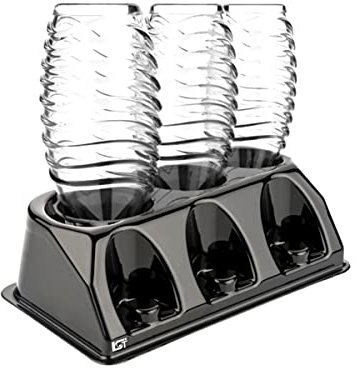 LST Abtropfgestell Flaschenhalter Abtropfhalter Wassersprudler PET/Flaschen