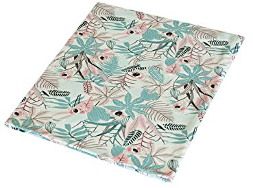1buy3 Jersey Stoff gemustert zum nähen | 92% Baumwolle, 8% Elasthan | Kinderstoff | Baumwolljersey | Muster: Koalas Rosa Türkis | 200cm x 160cm | Grundpreis je m² = €8,12