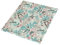1buy3 Jersey Stoff gemustert zum nähen | 92% Baumwolle, 8% Elasthan | Kinderstoff | Baumwolljersey | Muster: Koalas Rosa Türkis | 200cm x 160cm | Grundpreis je m² = €8,12