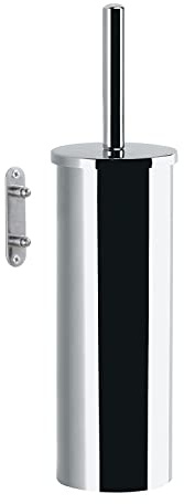 Gedy Flip Wall Toilet Brush Holder Chrome