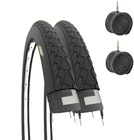 ECOVELO 2 Cubiertas Gravel 700 x 35 cm, Adultos Unisex, Negro, 700x35 C