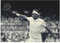 Roger Federer Zitat | you find that peace | Fotodruck Poster | vorsigniert | Pro Glanzpapier | Größe: A4 (21 x 29,7 cm)