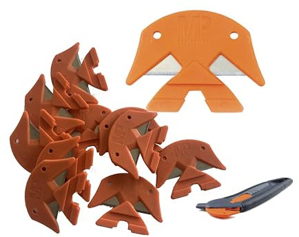 10 x Replacement Blades for Mure & Peyrot Duckbeak MIOS Type Safety Knives Ref 446.3 Professional Superior Steel Quick and Easy Change Effective and Durable